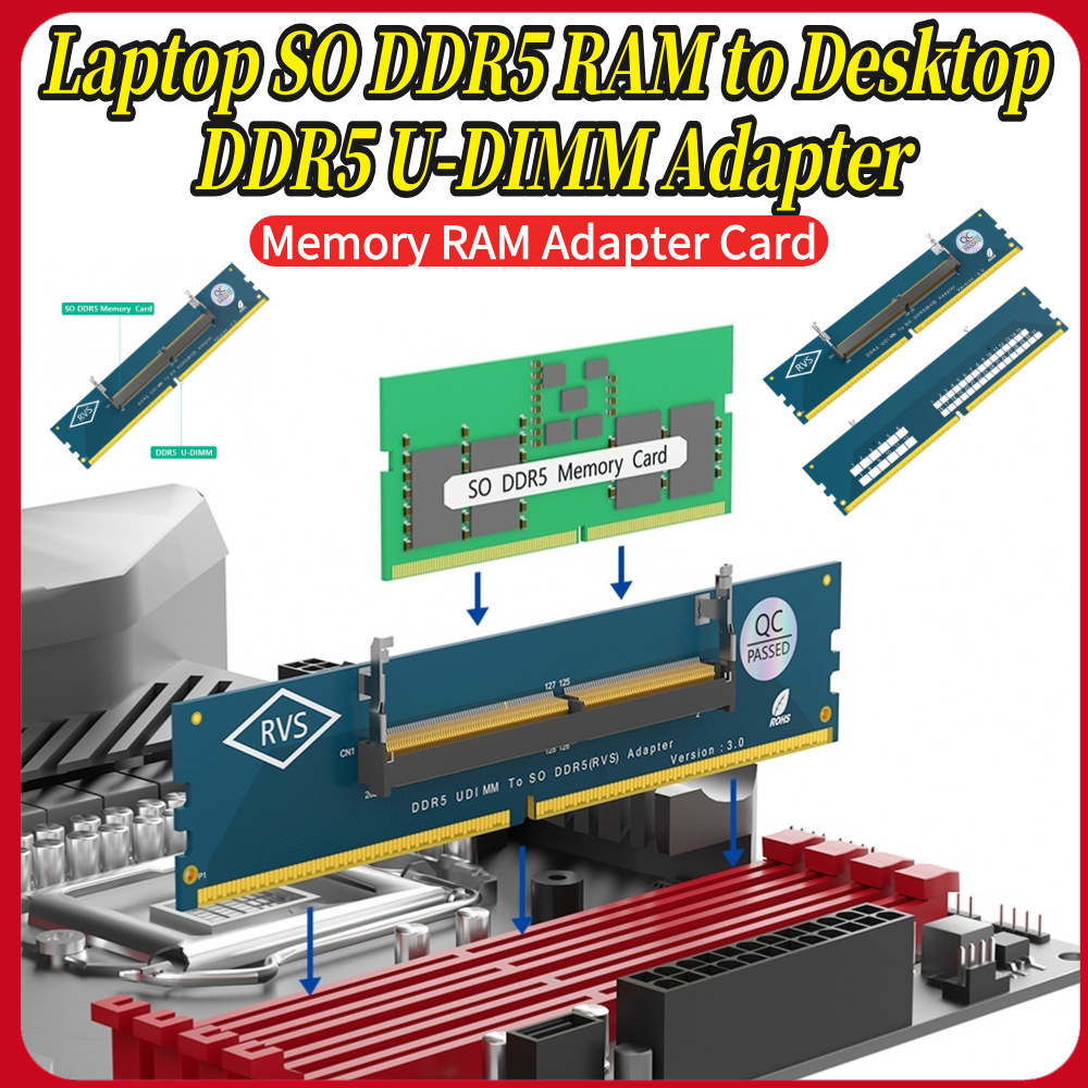 Ddr5 Laptop Ram - Adaptateur SO DDR5 RAM vers ordinateur