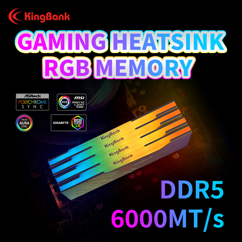 KingBank KRRB DDR5 RGB Série S - Ddr5 8Gb avis et prix
