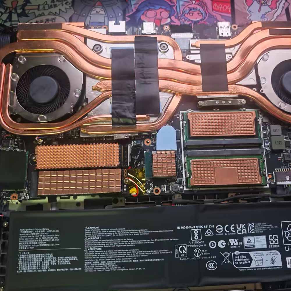 Dissipateur thermique en cuivr - Ddr5 Laptop Ram avis et prix