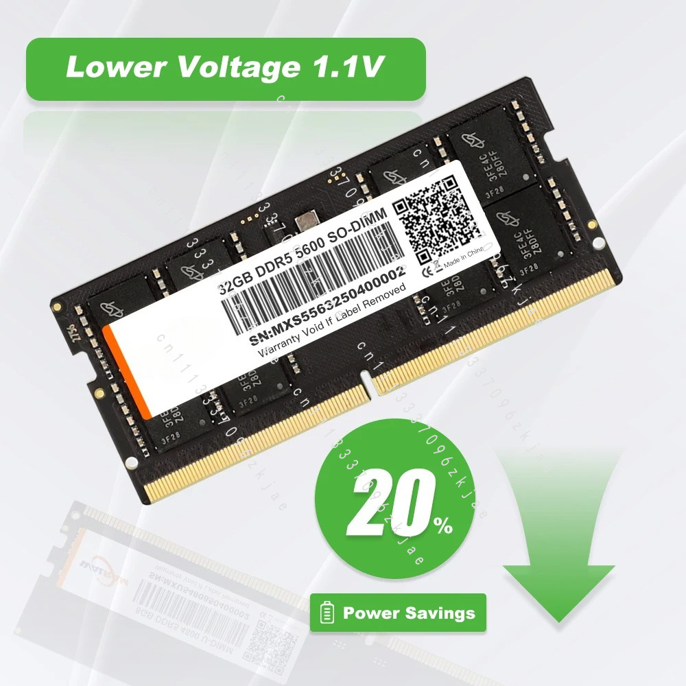 RAM DDR5 de haute qualité 8 Go - Ddr5 Laptop Ram avis et prix